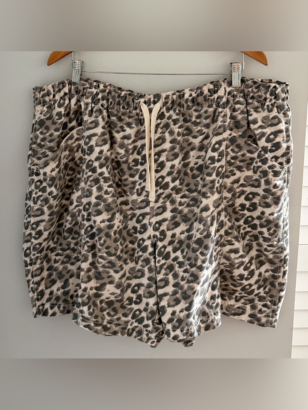 Aerie Leopard Print Jort XXL
